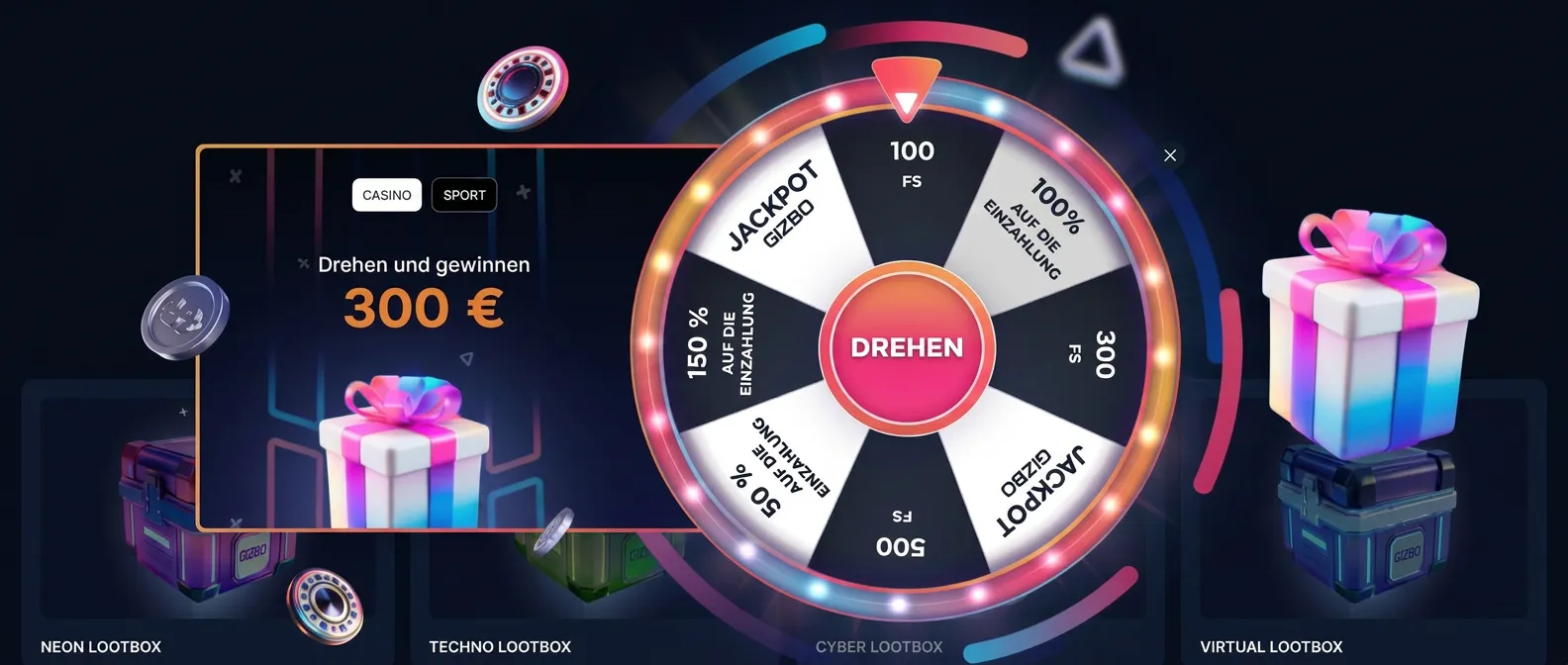 Casinogizbodeutschland.com jackpot